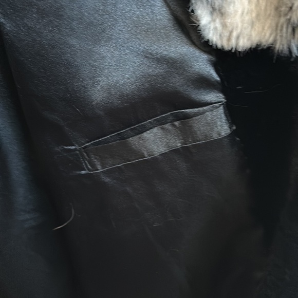 ⭐️SALE⭐️ Rachel Zoe Black Faux Fur Coat NWOT - Picture 13 of 17